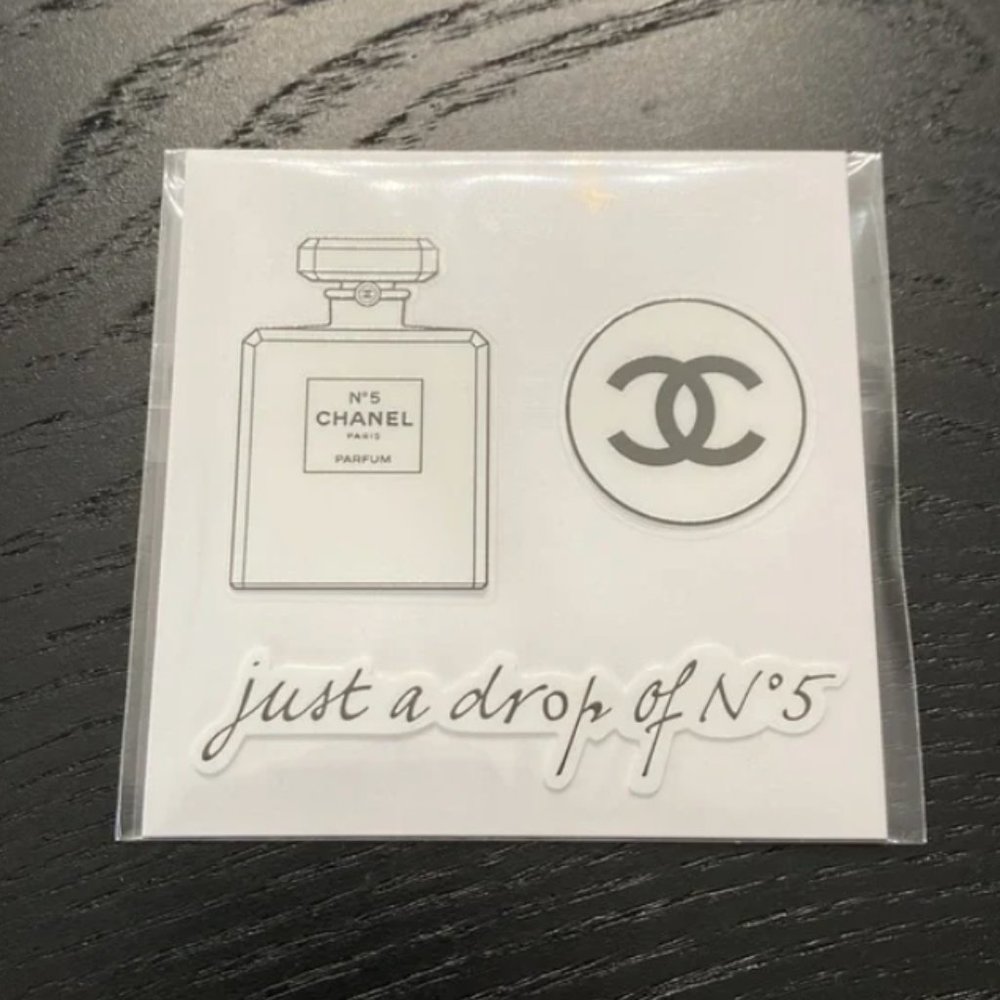 Brand new! Chanel sticker pack from 2021 Advent Calendar.